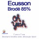 Ecusson brodé forme spéciale à coudre