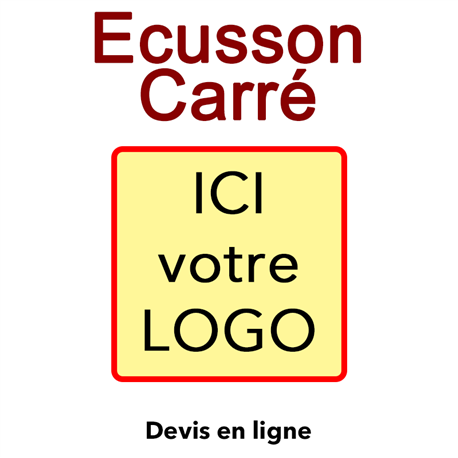 Écussons Brodés : Devis et commande en ligne - ECUSSONLINE