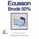 Ecusson brodé a 50%