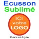 Ecusson imprimé rond sublimation