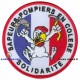 Ecusson brodé Sapeurs-Pompiers en colère