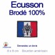 Ecusson brodé France