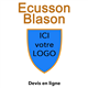 Ecusson brodé blason