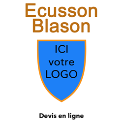 Ecusson brodé blason