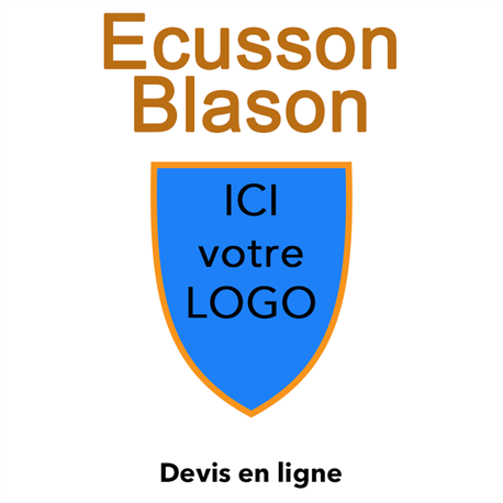 Ecusson brode thermocollant imprime blason patch departement  st saint etienne 